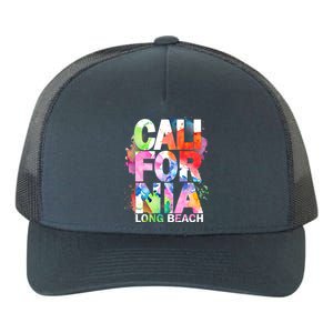 California Long Beach Yupoong Adult 5-Panel Trucker Hat