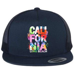 California Long Beach Flat Bill Trucker Hat