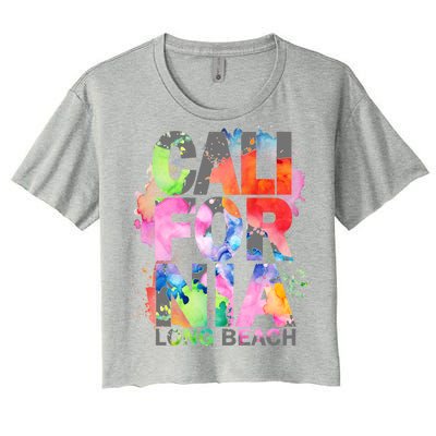 California Long Beach Women's Crop Top Tee