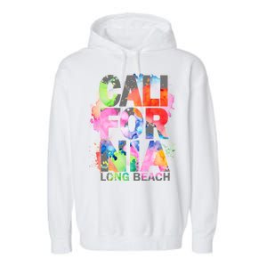 California Long Beach Garment-Dyed Fleece Hoodie