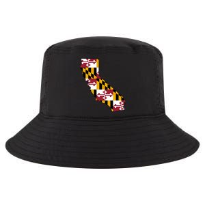 California Maryland Flag Cool Comfort Performance Bucket Hat