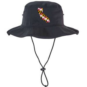 California Maryland Flag Legacy Cool Fit Booney Bucket Hat