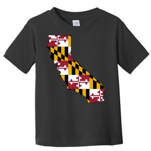 California Maryland Flag Toddler T-Shirt