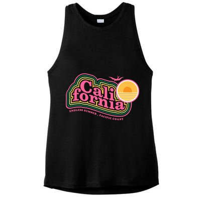 California Pacific Coast Endless Summer Ladies PosiCharge Tri-Blend Wicking Tank