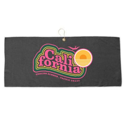 California Pacific Coast Endless Summer Large Microfiber Waffle Golf Towel