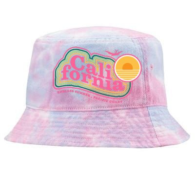 California Pacific Coast Endless Summer Tie-Dyed Bucket Hat