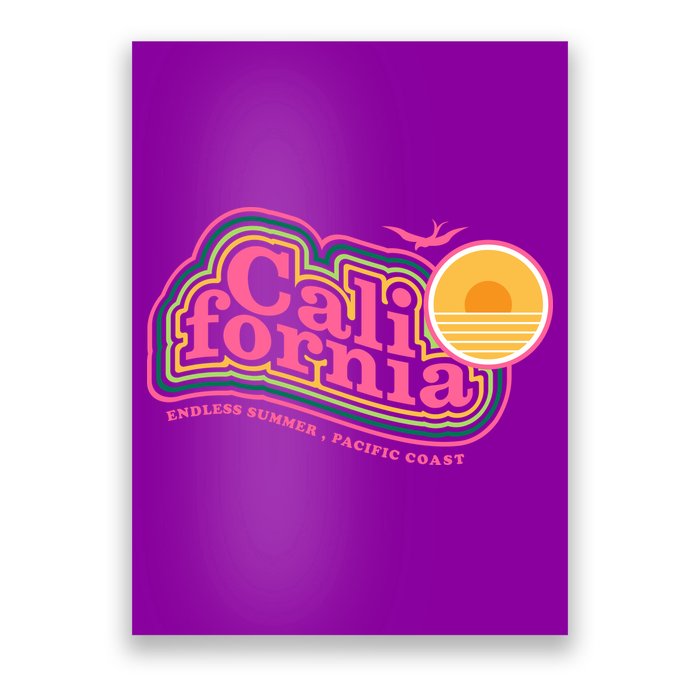 California Pacific Coast Endless Summer Poster