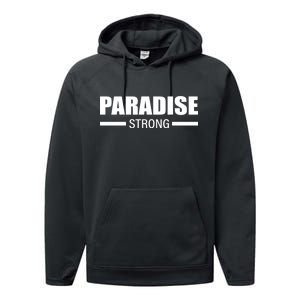 California Paradise Strong Performance Fleece Hoodie