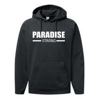 California Paradise Strong Performance Fleece Hoodie