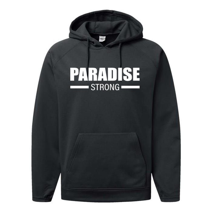 California Paradise Strong Performance Fleece Hoodie