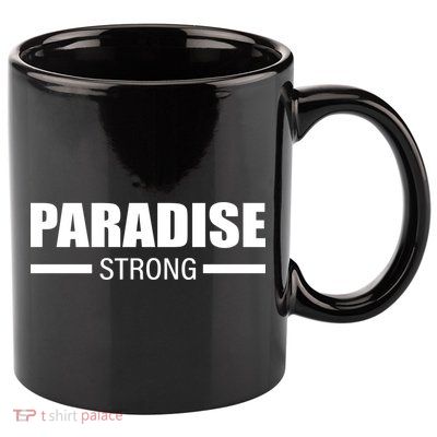 California Paradise Strong 11oz C Handle Ceramic Mug