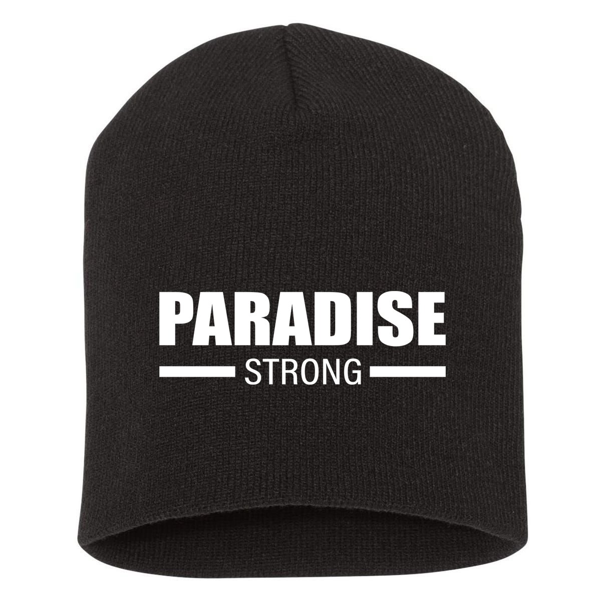 California Paradise Strong Short Acrylic Beanie