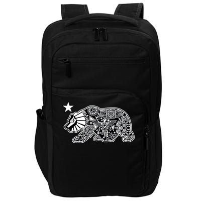 California Republic Aztec Bear Impact Tech Backpack