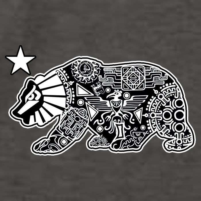 California Republic Aztec Bear Vector Backpack