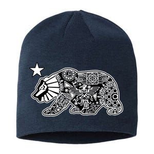 California Republic Aztec Bear Sustainable Beanie