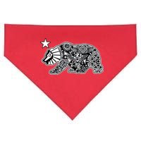 California Republic Aztec Bear USA-Made Doggie Bandana