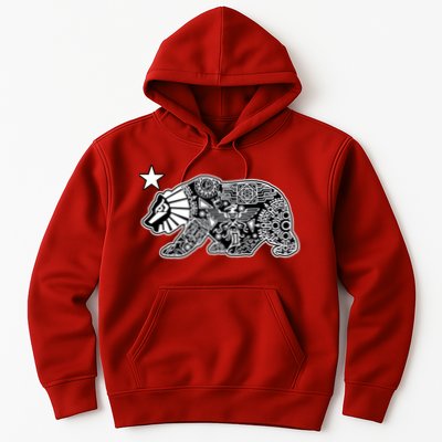 California Republic Aztec Bear Hoodie