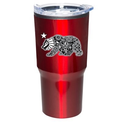 California Republic Aztec Bear Tumbler