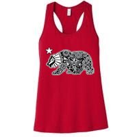 California Republic Aztec Bear Womens Tank Top