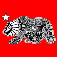 California Republic Aztec Bear Womens Tank Top