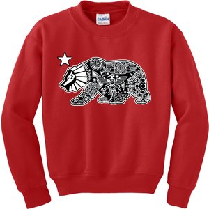 California Republic Aztec Bear Kids Sweatshirt