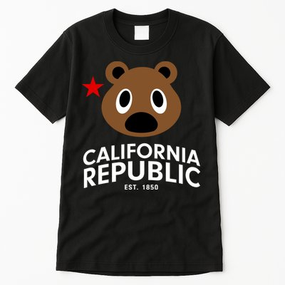 California Republic Bear Est. 1850 Tall T-Shirt