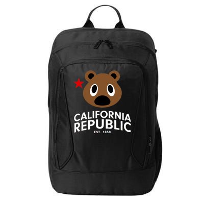 California Republic Bear Est. 1850 City Backpack