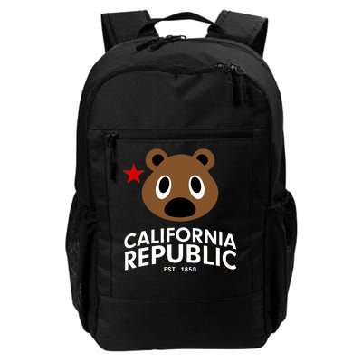 California Republic Bear Est. 1850 Daily Commute Backpack