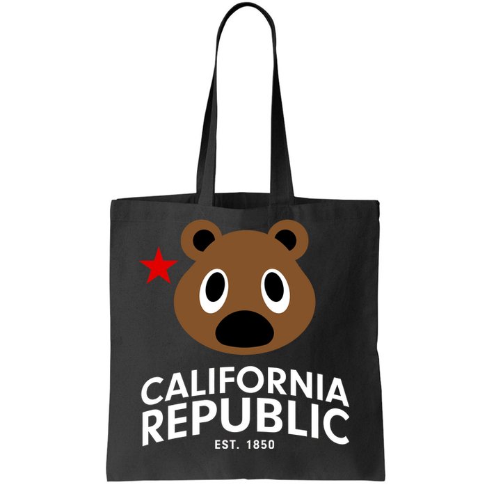 California Republic Bear Est. 1850 Tote Bag