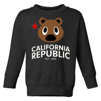 California Republic Bear Est. 1850 Toddler Sweatshirt