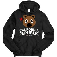 California Republic Bear Est. 1850 Tie Dye Hoodie