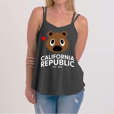 California Republic Bear Est. 1850 Women's Strappy Tank