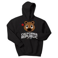 California Republic Bear Est. 1850 Kids Hoodie