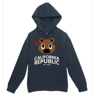 California Republic Bear Est. 1850 Urban Pullover Hoodie