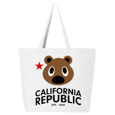 California Republic Bear Est. 1850 25L Jumbo Tote