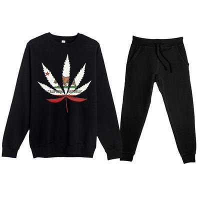 California Republic: Cali Weed Premium Crewneck Sweatsuit Set