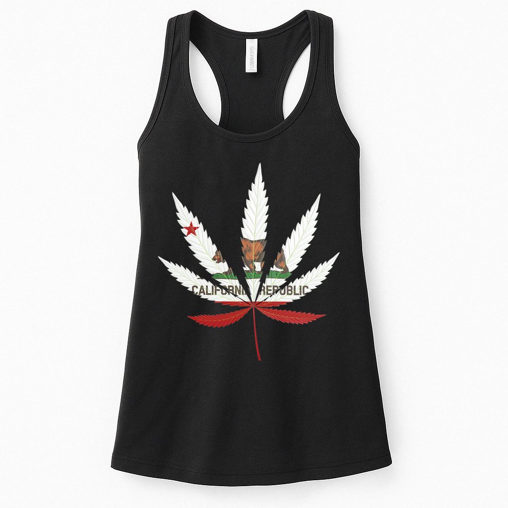 California Republic: Cali Weed Womens Tank Top