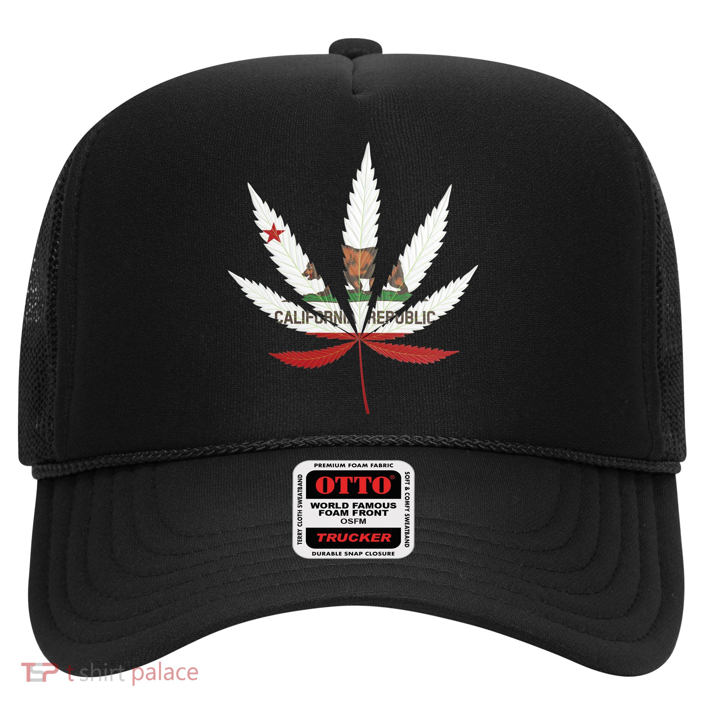California Republic: Cali Weed Trucker Hat