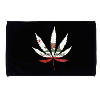 California Republic: Cali Weed Microfiber Hand Towel