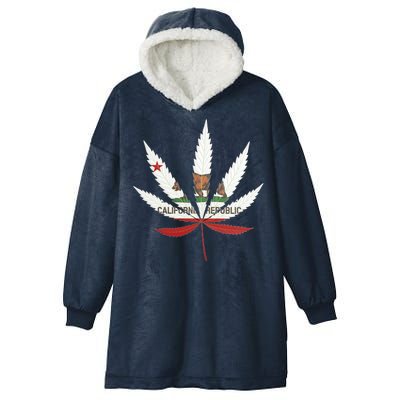 California Republic: Cali Weed Hooded Wearable Blanket