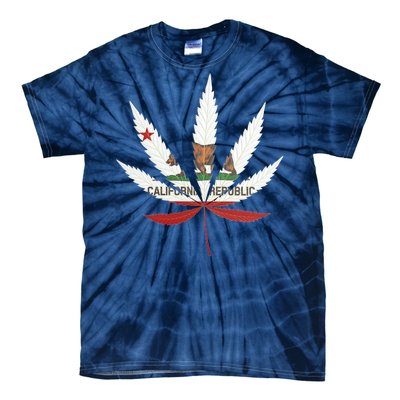 California Republic: Cali Weed Tie-Dye T-Shirt