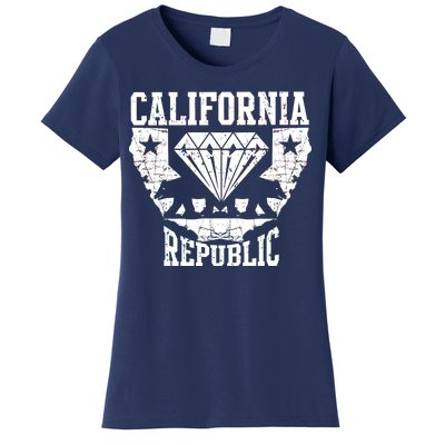 California Republic Diamond State Bear Women's T-Shirt