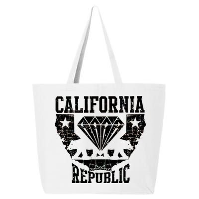 California Republic Diamond State Bear 25L Jumbo Tote