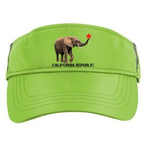 California Republic Elephant  Adult Drive Performance Visor