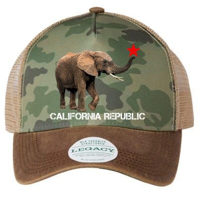 California Republic Elephant  Legacy Tie Dye Trucker Hat