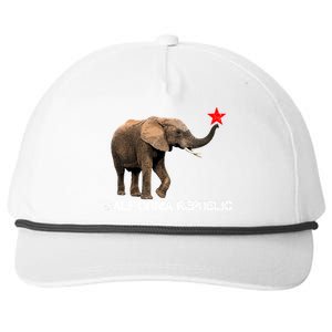 California Republic Elephant  Snapback Five-Panel Rope Hat