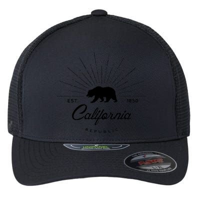 California Republic EST  Flexfit Unipanel Trucker Cap