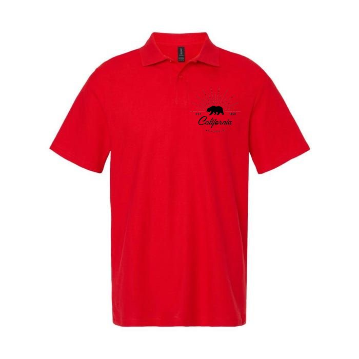 California Republic EST  Softstyle Adult Sport Polo