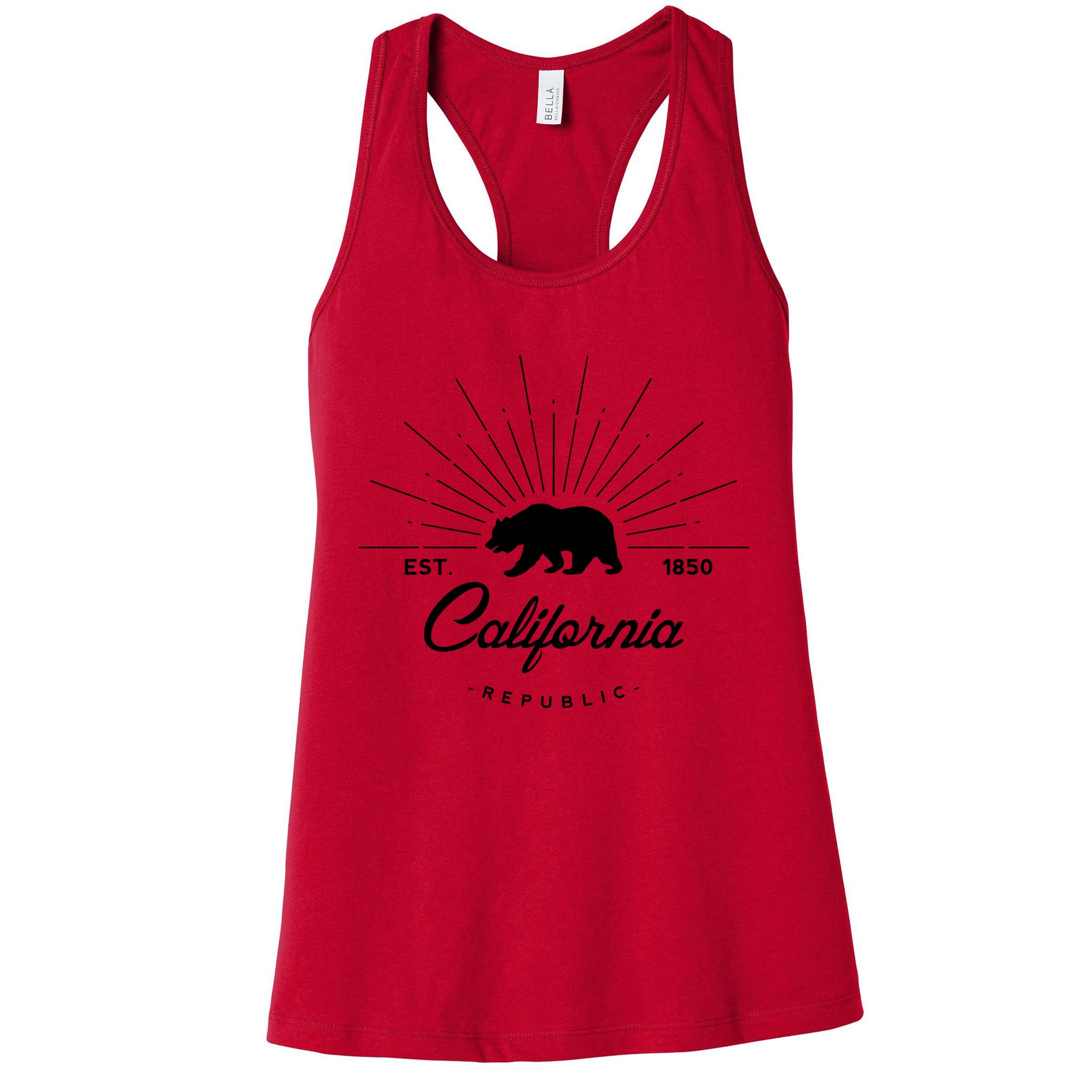 California Republic EST  Womens Tank Top