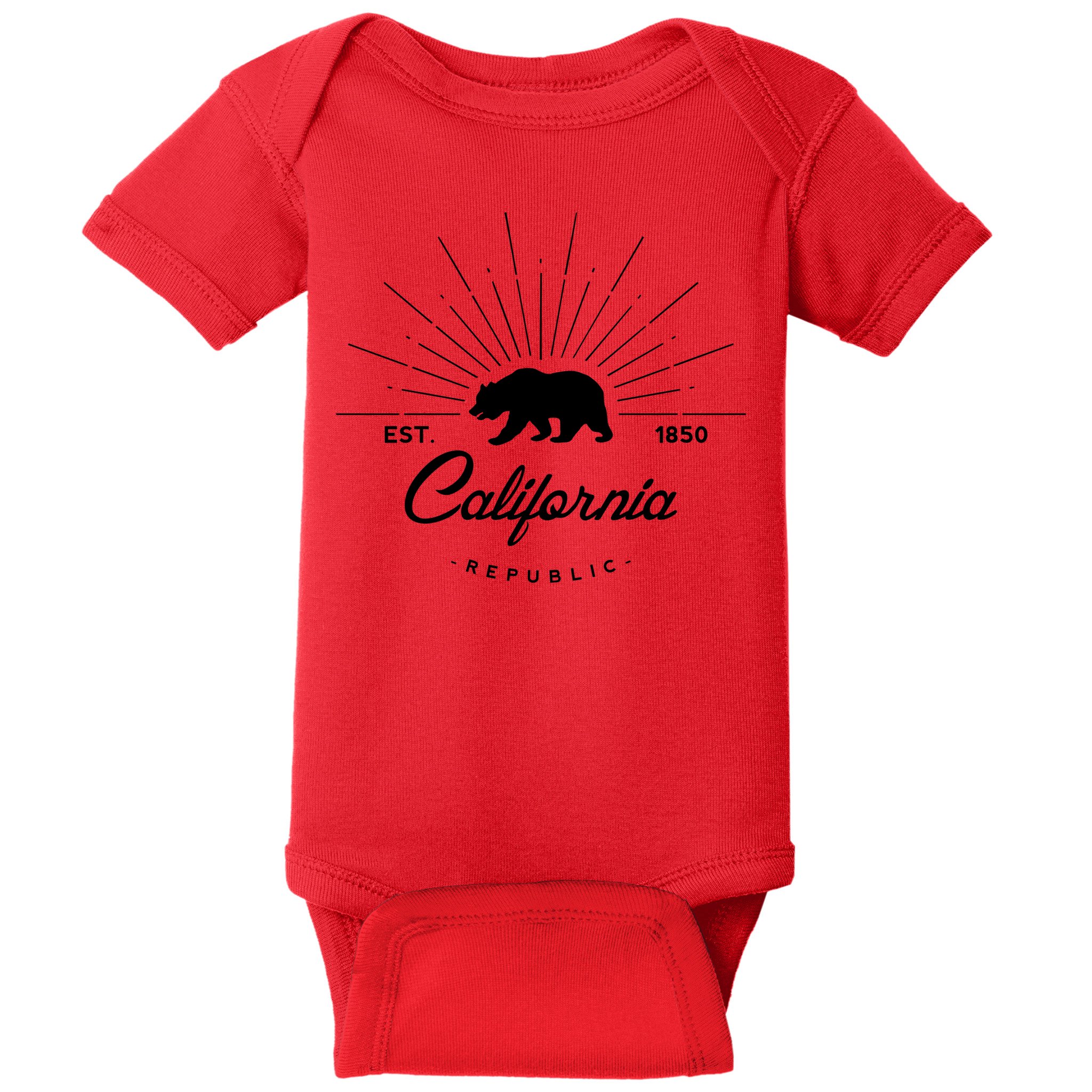 California Republic EST  Baby Bodysuit